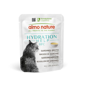 Almo Nature HFC Hydration Help Sardinhas com Caldo sachê para gatos